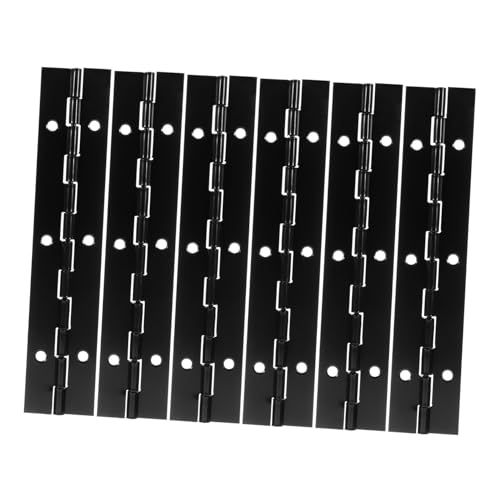 VALICLUD 6 Stück Teiliges Schwere Klavierscharniere Robuste Türscharniere für Schranktüren Vielseitig Einsetzbar für Innenbereich Einfache Montage Langlebig und Bruchfest VALICLUD 6 Stück Teiliges Schwere Klavierscharniere Robuste Türscharniere für Schranktüren Vielseitig Einsetzbar für Innenbereich Einfache Montage Langlebig und Bruchfest von VALICLUD