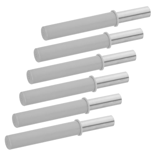 VALICLUD 6 Stück Teiliges Trash Can Damper aus Edelstahl Soft Close Dämpfer für Mülltonnen und Küchenschränke Stoßdämpfend Geräuschlos Einfache Montage Schutz vor Aufprall und Beschädigung von VALICLUD