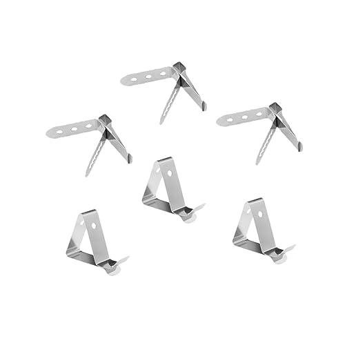 VALICLUD 6 Stück Teiliges aus Lebensmittelechtem Thermometer Halter für Grill und Küche Stabiler Clip für Präzise Temperaturmessung für Zuhause und Restaurants VALICLUD 6 Stück Teiliges aus Lebensmittelechtem Thermometer Halter für Grill und Küche Stabiler Clip für Präzise Temperaturmessung für Zuhause und Restaurants von VALICLUD