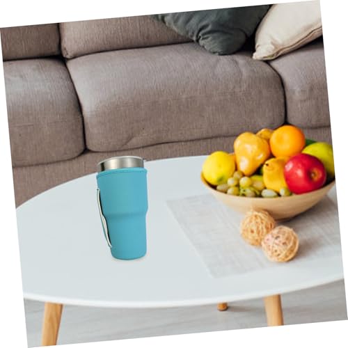 VALICLUD 6 Stück Wiederverwendbare Neopren Becherhüllen Isolierende Rutschfeste Tassenhüllen für Kalt Heißgetränke Vielseitige Outdoor Schutzhüllen Tragbar und Leicht von VALICLUD