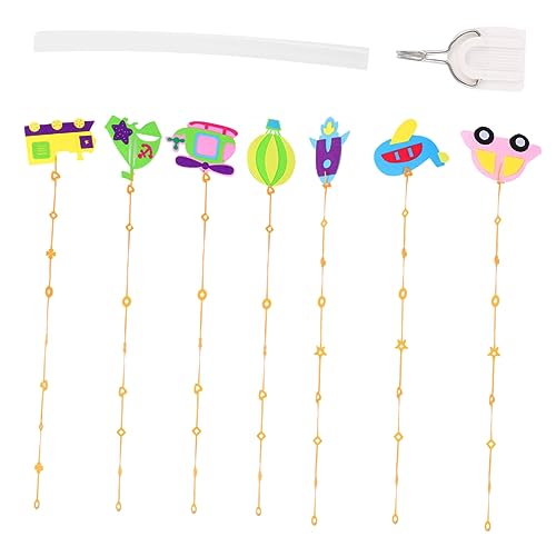 VALICLUD 7 Stück Teiliges Kindergarten Hängedekor Verkehrsmittel Pendelleuchten für Klassenzimmer Bunte Wanddekorationen für Kindergarten Spielräume VALICLUD 7 Stück Teiliges Kindergarten Hängedekor Verkehrsmittel Pendelleuchten für Klassenzimmer Bunte Wanddekorationen für Kindergarten Spielräume von VALICLUD