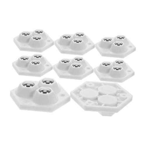 VALICLUD 8 Stück Drehbare Selbstklebende Möbelrollen Mini Gleitrollen für Aufbewahrungsboxen Mülleimer und Kleine Möbel Einfache Installation Weiß VALICLUD 8 Stück Drehbare Selbstklebende Möbelrollen Mini Gleitrollen für Aufbewahrungsboxen Mülleimer und Kleine Möbel Einfache Installation Weiß von VALICLUD