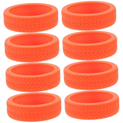 VALICLUD 8 Stück Gepäck radschutz aus Robustem Gummi Geräuschdämpfend Verschleißfest Einfache Montage Geeignet für Koffer Reisetaschenräder VALICLUD 8 Stück Gepäck radschutz aus Robustem Gummi Geräuschdämpfend Verschleißfest Einfache Montage Geeignet für Koffer Reisetaschenräder von VALICLUD