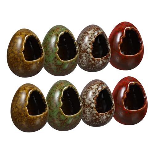 VALICLUD 8 Stück Japanisches Trockeneis Geschirr aus Keramik Sashimi Platte Dekorativer Behälter für Hochzeiten und Partys Hitzebeständig und Kältebeständig Tischdekoration VALICLUD 8 Stück Japanisches Trockeneis Geschirr aus Keramik Sashimi Platte Dekorativer Behälter für Hochzeiten und Partys Hitzebeständig und Kältebeständig Tischdekoration von VALICLUD