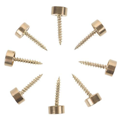 VALICLUD 8 Stück Kupfer dekorschrauben mit Kappen Selbstschneidend Robust für Möbel Polsterbezüge Schutzkappen Vielseitig für Heim und Renovierung VALICLUD 8 Stück Kupfer dekorschrauben mit Kappen Selbstschneidend Robust für Möbel Polsterbezüge Schutzkappen Vielseitig für Heim und Renovierung von VALICLUD