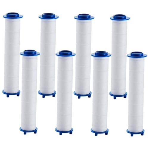 VALICLUD 8 Stück Teiliges Duschkopf Pp Baumwolle Hochdruck Sprinkler Ersatzfilter Sedimentfilter für Klares Wasser im Bad Home Bathroom Use VALICLUD 8 Stück Teiliges Duschkopf Pp Baumwolle Hochdruck Sprinkler Ersatzfilter Sedimentfilter für Klares Wasser im Bad Home Bathroom Use von VALICLUD