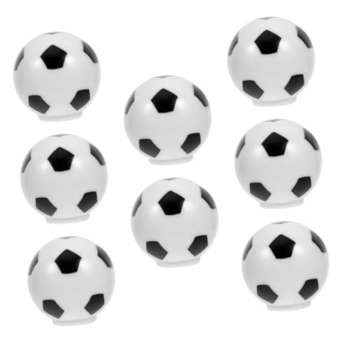 VALICLUD 8 Stück Teiliges Fußball Kinderzimmer Möbelgriffe aus Kunststoff Stoßfeste Schubladenknöpfe Kreative Schrankgriffe für Kommoden Kleiderschränke Sichere Türgriffe mit Fußball Motiv von VALICLUD