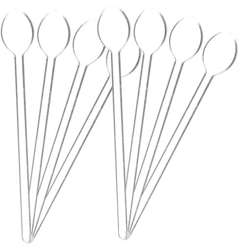 VALICLUD 8 Stück Teiliges Klare Glaslöffel mit Langem Stiel Hitzebeständig Ergonomisch Geformt als Dessert Espresso Cremelöffel für Haushalt Party und Festliche Anlässe VALICLUD 8 Stück Teiliges Klare Glaslöffel mit Langem Stiel Hitzebeständig Ergonomisch Geformt als Dessert Espresso Cremelöffel für Haushalt Party und Festliche Anlässe von VALICLUD