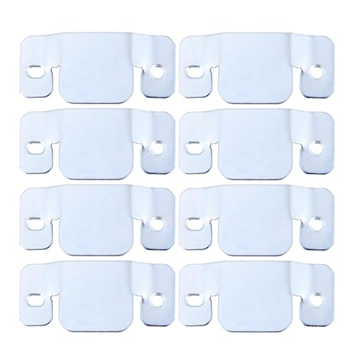 VALICLUD 8 Stück Teiliges Sofa Verbinderset Möbelverbinder für Couch Sectional Sofa Clips Verdeckte Verbindungselemente und Praktisch Geeignet für Möbelkombination von VALICLUD
