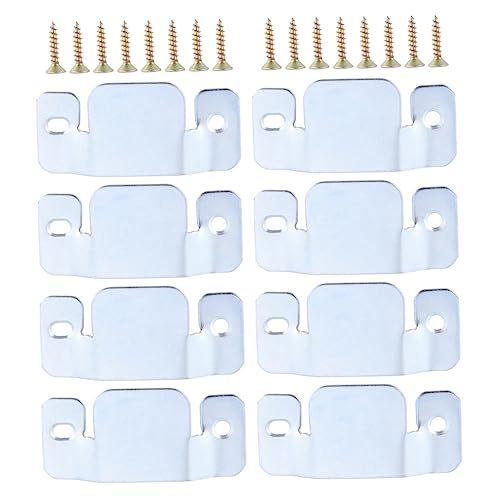 VALICLUD 8 Stück Teiliges Sofa Verbindungsset mit Schrauben Robuste Möbelverbinder für Stabile Sofa Integration Einfach zu Montieren für Holzrahmen von VALICLUD