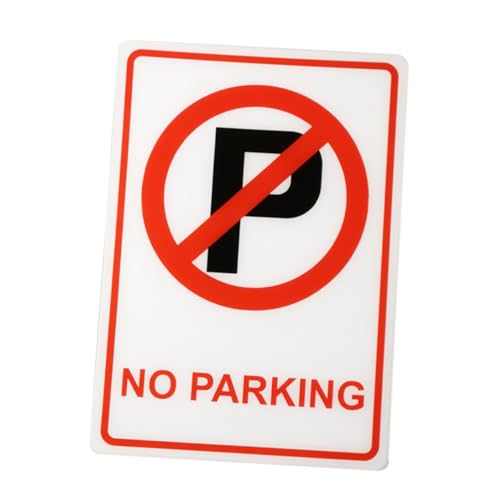 VALICLUD Acryl No Parking Schild Kunststoff Warnschild Verbotsschild für Allgemeine und Private Bereiche Leicht zu Reinigen Wetterbeständig Sichtbar Praktische Verkehrssignalisierung VALICLUD Acryl No Parking Schild Kunststoff Warnschild Verbotsschild für Allgemeine und Private Bereiche Leicht zu Reinigen Wetterbeständig Sichtbar Praktische Verkehrssignalisierung von VALICLUD