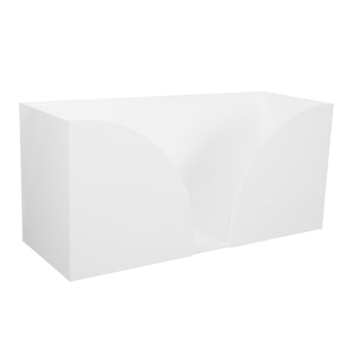 VALICLUD Acryl Papierhandtuchspender Transparent Für Fold Fold Servietten Tischhalter Mit Stabiler Basis Leicht Zu Reinigen Für Küche Bad Restaurant von VALICLUD