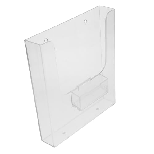 VALICLUD Acryl Wandregal Dokumentenablage Transparent Wandmontage Magazinhalter Büro Organizer Fächer Prospektständer Wandhalterung VALICLUD Acryl Wandregal Dokumentenablage Transparent Wandmontage Magazinhalter Büro Organizer Fächer Prospektständer Wandhalterung von VALICLUD