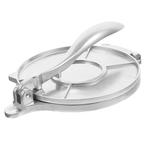 VALICLUD Aluminium Tortilla Presser Tortilla Maker für Hausgemachte Teigfladen Antihaftbeschichtet Langlebig und Einfach zu Reinigen Empanadas und Küchenzubehör für Familienküche von VALICLUD
