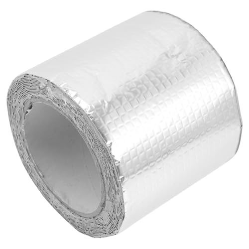 VALICLUD Aluminiumfolie Dichtungsband Selbstklebend UV beständig Dachabdichtung Butylkleber Reparaturband für Stahlblechdächer und Wohnwagen Langlebig VALICLUD Aluminiumfolie Dichtungsband Selbstklebend UV beständig Dachabdichtung Butylkleber Reparaturband für Stahlblechdächer und Wohnwagen Langlebig von VALICLUD