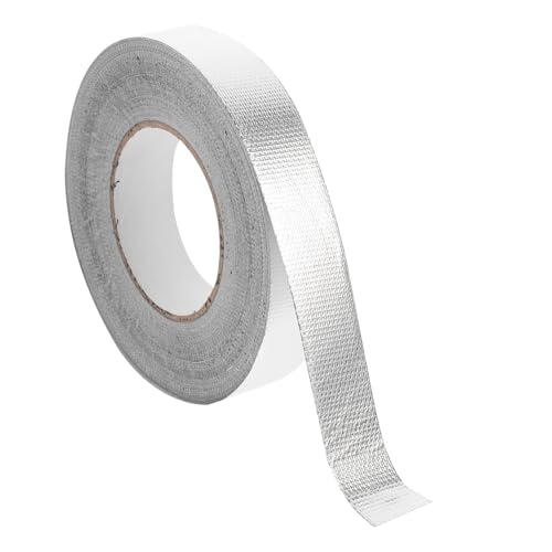 VALICLUD Aluminiumfolie Klebeband Dickes Wasserdichtes Hitzebeständiges Dichtungsband für Reparaturen Abdichtung Isolierung DIY Einsatz von VALICLUD