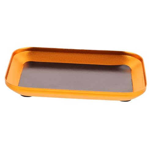 VALICLUD Aluminiumlegierung Schraubenhalter Platte Rc Schraubenablage Tragbares Ersatzteil Tablett für Modellbau und Kfz Reparatur Goldfarben Langlebig und Effizient VALICLUD Aluminiumlegierung Schraubenhalter Platte Rc Schraubenablage Tragbares Ersatzteil Tablett für Modellbau und Kfz Reparatur Goldfarben Langlebig und Effizient von VALICLUD