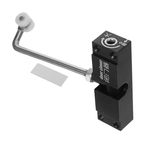 VALICLUD Aluminiumlegierung Türschließer mit Dualem Federsystem Einstellbarer Schwerer Türschließer für Wohn Geschäftsräume Geräuscharm Vielseitig Einsetzbar von VALICLUD