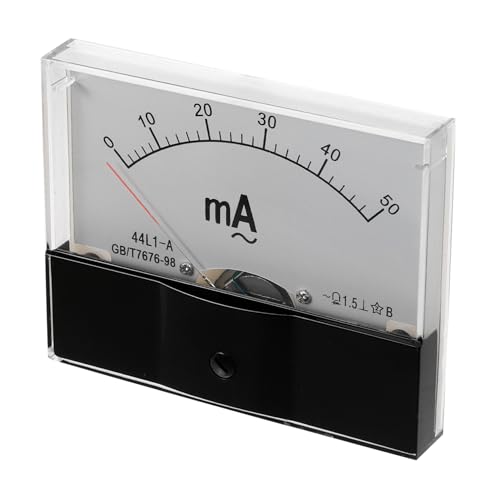 VALICLUD Analog Dc Voltmeter Panel Nadelanzeige Echtzeit Messgerät Schalttafeleinbau für Auto Elektronik Industrie von VALICLUD