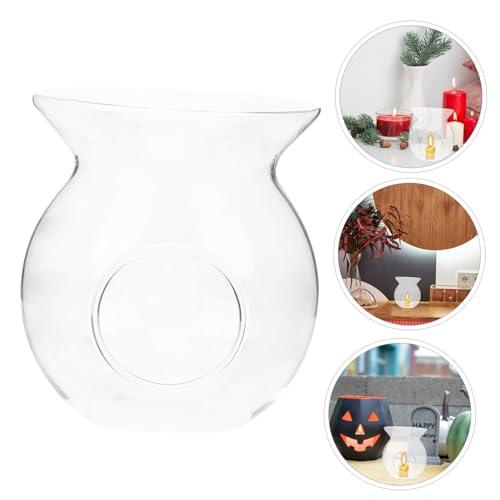 VALICLUD Aromatische Teelicht Duftlampe aus Hitzebeständigem Glas Stilvolles Tisch mittelstück für Zuhause und Partys Stilvoller Ätherischer Öl diffusor für Romantische Atmosphäre VALICLUD Aromatische Teelicht Duftlampe aus Hitzebeständigem Glas Stilvolles Tisch mittelstück für Zuhause und Partys Stilvoller Ätherischer Öl diffusor für Romantische Atmosphäre von VALICLUD