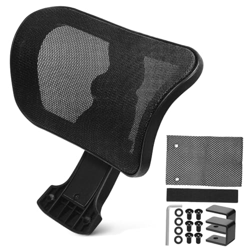 VALICLUD Atmungsaktive Mesh Kopfstütze Bürostuhl Kopfstützenaufsatz Ergonomische Nackenstütze Verstellbar Abnehmbar für Computerstuhl Office Chair Neck Support VALICLUD Atmungsaktive Mesh Kopfstütze Bürostuhl Kopfstützenaufsatz Ergonomische Nackenstütze Verstellbar Abnehmbar für Computerstuhl Office Chair Neck Support von VALICLUD
