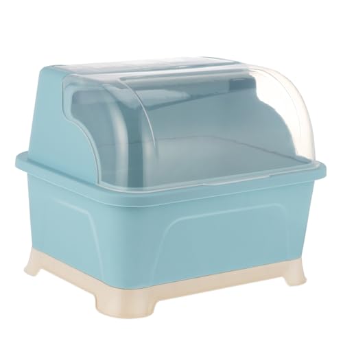 VALICLUD Aufbewahrungsbox Küche mit Deckel Große Kapazität Besteck Schüsseldrainagebox Stapelbar Langlebig Hygienisch für Ordentliche Küchenorganisation VALICLUD Aufbewahrungsbox Küche mit Deckel Große Kapazität Besteck Schüsseldrainagebox Stapelbar Langlebig Hygienisch für Ordentliche Küchenorganisation von VALICLUD