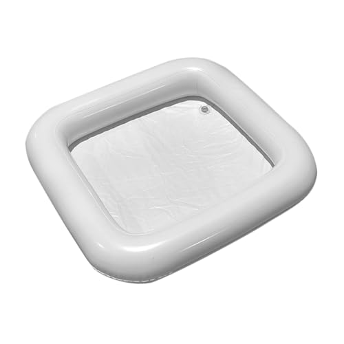 VALICLUD Aufblasbare Servierbar für Kühler Buffet Eisschale Schwimmendes Tablett für Snacks und Getränke aus Dickem für Grillen und von VALICLUD
