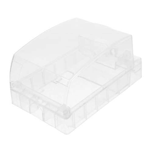 VALICLUD Badezimmer Steckdosenabdeckung Wasserdichtes Steckdosengehäuse Langlebiger Steckdosenschutz für Feuchte Räume für Badezimmer und Küchen Transparenter Schutz für Sichere von VALICLUD