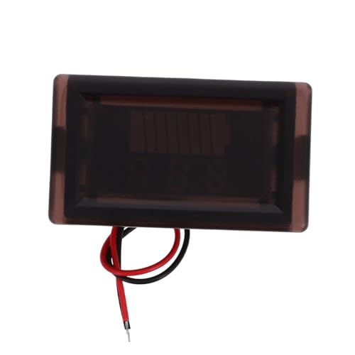 VALICLUD Batteriewächter mit Kapazitätsanzeige Präzisem Spannungsmesser und Temperaturanzeige Kompatibel für Lithium Akkus und Allgemeine Batterieüberwachung von VALICLUD