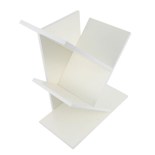 VALICLUD Baumförmiges Tisch Bücherregal aus Robustem Material Dreistufiger Organizer für Bücher Zeitschriften und Dokumente Platzsparend für Büro Schule und Zuhause Belastbar und Leicht zu VALICLUD Baumförmiges Tisch Bücherregal aus Robustem Material Dreistufiger Organizer für Bücher Zeitschriften und Dokumente Platzsparend für Büro Schule und Zuhause Belastbar und Leicht zu von VALICLUD