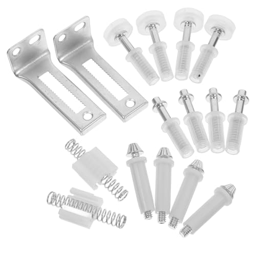 VALICLUD Bifold Türbeschlag Metall Top Pivots Falttürbeschläge für Innenräume Geräuscharme Stabile Falttür hardware für Schrank Doppeltüren von VALICLUD