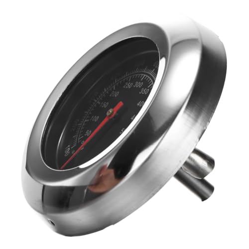 VALICLUD Bimetall Ofenthermometer Edelstahl Bbq Thermometer Backofen Fleisch Grill Smoker Hochtemperaturfühler Garthermometer für Grillen Backen von VALICLUD
