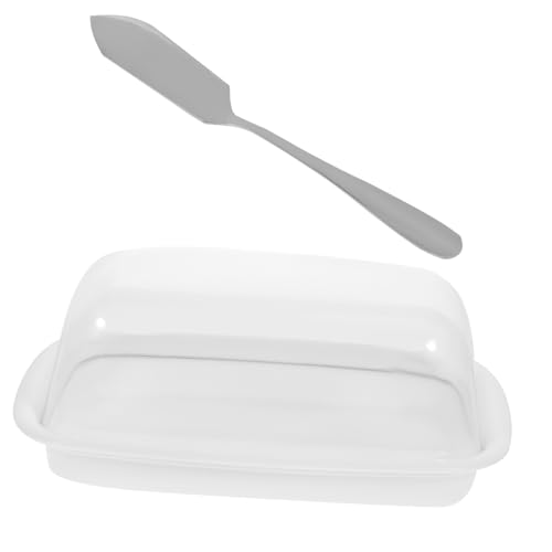 VALICLUD Butteraufbewahrungsbox mit Deckel Lebensmittelechter Kunststoff Sichtbare Butter und Käseaufbewahrung im Kühlschrank Langlebig und Praktisch für Küchengebrauch von VALICLUD