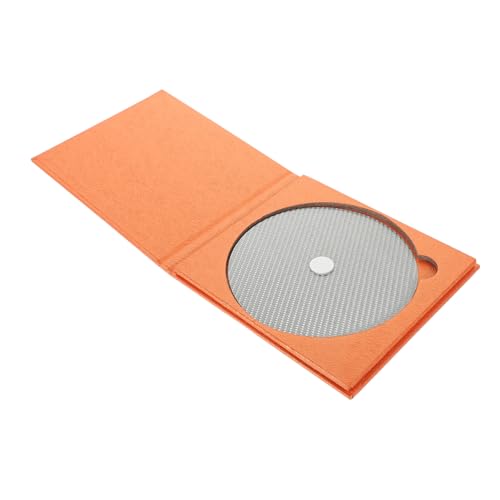 VALICLUD CD Tuning Pad aus Kohlefaser Disc Stabilisator für CD Player Verbessert Klangqualität und Bass Langlebiges Design Geeignet für und Musikliebhaber von VALICLUD