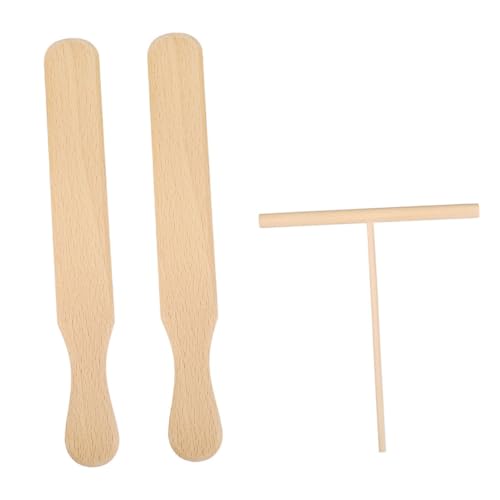 VALICLUD Crepes verteiler aus Buchenholz Förmigem Spatel und Holzspachtel für Pancake Making Supply und Omelette Cooking Tool Langlebig Leicht zu Reinigen Geeignet für Elektro Flachpfannen VALICLUD Crepes verteiler aus Buchenholz Förmigem Spatel und Holzspachtel für Pancake Making Supply und Omelette Cooking Tool Langlebig Leicht zu Reinigen Geeignet für Elektro Flachpfannen von VALICLUD