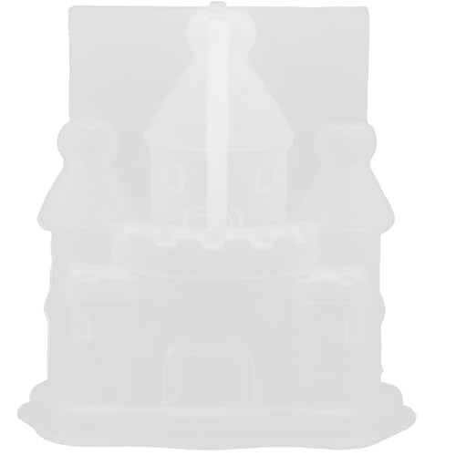 VALICLUD DIY Silikonform Schloss Gießform für Epoxidharz Gießen Flexible Wiederverwendbare Resin Form mit Feinen Details Geeignet für DIY Bastelprojekte und Dekorationen von VALICLUD
