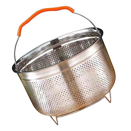 VALICLUD Dampferkorb Für Kochtöpfe Dampfgarer Einsatz Ramen Pasta Und Robustes Leicht Zu Reinigendes Design Mit Hitzebeständigem Griff von VALICLUD