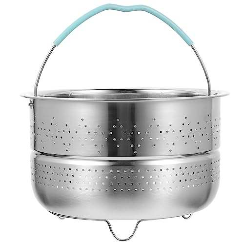 VALICLUD Dampfgarer Einsatz Dampfkorb für Reiskocher und Kochtöpfe Langlebiger Leichter Metall Steamer Korb für Gemüse Fisch Eier und Vielseitiges Dampfgaren Zuhause VALICLUD Dampfgarer Einsatz Dampfkorb für Reiskocher und Kochtöpfe Langlebiger Leichter Metall Steamer Korb für Gemüse Fisch Eier und Vielseitiges Dampfgaren Zuhause von VALICLUD
