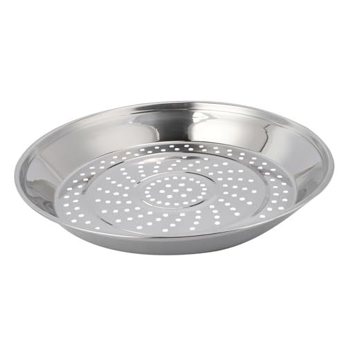 VALICLUD Dampfgarer mit Löchern Robustes Dampfgestell für Wok Langlebig und Rostbeständig Optimales Dämpfen von Gemüse Leicht zu Reinigen und Kratzfest von VALICLUD