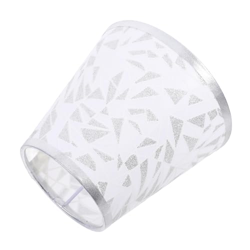 VALICLUD Dekorativer Lampenschirm aus Stoff mit Stabilem Eisenrahmen Ersatzschirm für Nachttischlampe Modernes Design Langlebig und Einfach zu Montieren Charmante Lichtabdeckung für von VALICLUD