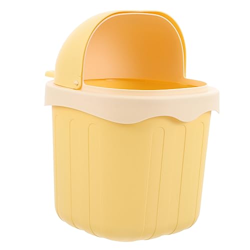 VALICLUD Desktop Mini Mülleimer mit Deckel Süßer Cartoon Abfallbehälter für Büro und Zuhause Praktischer Schreibtisch Müllhalter für Ordentliche und Geruchsfreie Umgebung VALICLUD Desktop Mini Mülleimer mit Deckel Süßer Cartoon Abfallbehälter für Büro und Zuhause Praktischer Schreibtisch Müllhalter für Ordentliche und Geruchsfreie Umgebung von VALICLUD