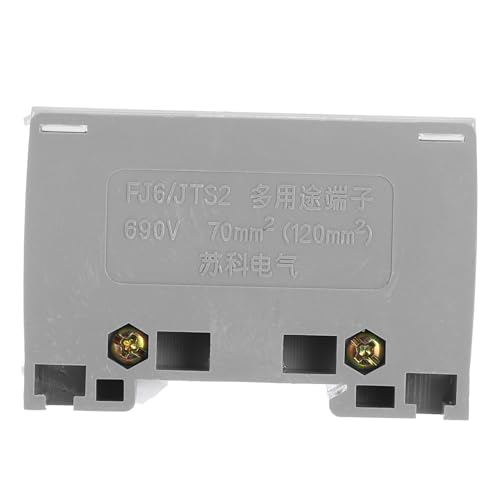 VALICLUD Din schienen Verteilerklemme Verteilerblock Mehrfachanschluss Hutschienen klemmenleiste für Elektrische Verdrahtung und Sicherungsautomaten mit Vielseitiger Anschlussmöglichkeit von VALICLUD