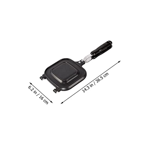 VALICLUD Doppelseitige Antihaft bratpfanne Sandwichmaker Vielseitig für Brot Eier Burger Geeignet für Gas Holzkohle Halogen Langlebig und Einfach zu Bedienen VALICLUD Doppelseitige Antihaft bratpfanne Sandwichmaker Vielseitig für Brot Eier Burger Geeignet für Gas Holzkohle Halogen Langlebig und Einfach zu Bedienen von VALICLUD
