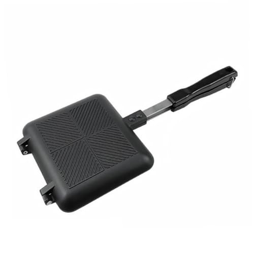 VALICLUD Doppelseitige Antihaft bratpfanne Sandwichmaker mit Ergonomischem Griff Hitzebeständig für Gas Induktionsherde für Toast Pfannkuchen Tortillas und Vielseitige Küchenrezepte VALICLUD Doppelseitige Antihaft bratpfanne Sandwichmaker mit Ergonomischem Griff Hitzebeständig für Gas Induktionsherde für Toast Pfannkuchen Tortillas und Vielseitige Küchenrezepte von VALICLUD