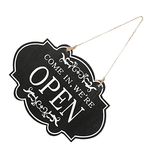 VALICLUD Doppelseitiges Holzschild Open Closed Türschild Geschäftsschild Retro Stil Hängend für Bar Laden Dekoration Praktische Hausnummer Haustür Außenwand Nutzung VALICLUD Doppelseitiges Holzschild Open Closed Türschild Geschäftsschild Retro Stil Hängend für Bar Laden Dekoration Praktische Hausnummer Haustür Außenwand Nutzung von VALICLUD