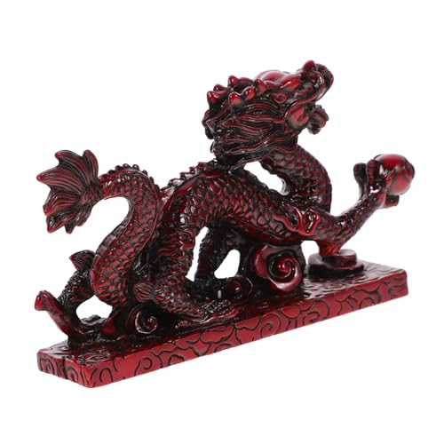 VALICLUD Dekofigur Drache Aus Resin Chinesische Drachenskulptur Für Garten Wohnaccessoires Zum Verschenken An Familie Und Freunde VALICLUD Dekofigur Drache Aus Resin Chinesische Drachenskulptur Für Garten Wohnaccessoires Zum Verschenken An Familie Und Freunde von VALICLUD