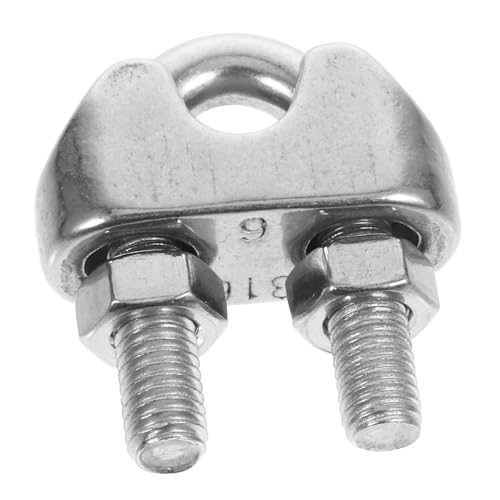 VALICLUD Drahtseilklemme Multifunktionale Klemme für Kabel und Seilbefestigungen Sicher und Tragbar für Verschiedene Anwendungen und Einfache Handhabung VALICLUD Drahtseilklemme Multifunktionale Klemme für Kabel und Seilbefestigungen Sicher und Tragbar für Verschiedene Anwendungen und Einfache Handhabung von VALICLUD