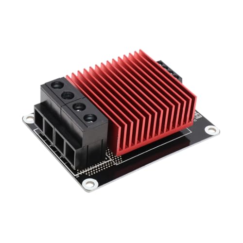 VALICLUD Drucker Heizbett Temperaturregler Mos Modul Leistung für Heatbed Extruder Steuerung Kompatibel mit Signalen Langlebig mit Großem Kühlkörper VALICLUD Drucker Heizbett Temperaturregler Mos Modul Leistung für Heatbed Extruder Steuerung Kompatibel mit Signalen Langlebig mit Großem Kühlkörper von VALICLUD