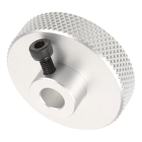 VALICLUD Drucker Motor Handrad aus Robustem Aluminiumlegierung Leichtes Verschleißfestes Positionierungs handrad mit Rutschfestem Drehgriff Bohrung für Präzise VALICLUD Drucker Motor Handrad aus Robustem Aluminiumlegierung Leichtes Verschleißfestes Positionierungs handrad mit Rutschfestem Drehgriff Bohrung für Präzise von VALICLUD