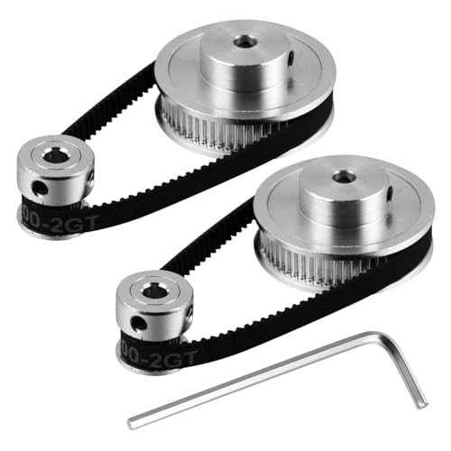 VALICLUD Drucker Synchronrad Set Riemenscheibe Zahnriemen Schrauben Innensechskantschlüssel Cnc Fräse Zubehör VALICLUD Drucker Synchronrad Set Riemenscheibe Zahnriemen Schrauben Innensechskantschlüssel Cnc Fräse Zubehör von VALICLUD
